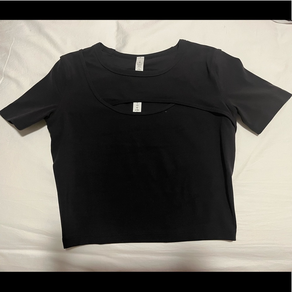 Lululemon Cut Out Crop Top